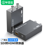 毕亚兹 SDI转HDMI高清转换器 音视频同步带sdi接口本地环出 监控摄影机电视台监控SDH HQ18