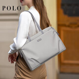 POLO电脑包女士公文包商务通勤托特包14/15英寸电脑包手提包送女友