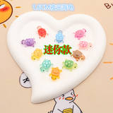 京迭【全红婵同款】奥运冠军夜光彩色小乌龟微景观创意卡通摆件对对碰 夜光小乌龟【小号】10个装 颜色随机