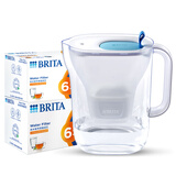 碧然德【李昀锐同款】（BRITA）免安装过滤净水 滤水壶设计师系列 设计师壶Style蓝 3.5L 1壶13芯 专家版【爆款囤货装】