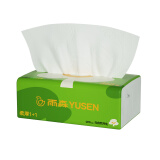 雨森柔厚1+1 抽纸纸巾卫生纸餐巾纸368张4层加厚纸抽 1包