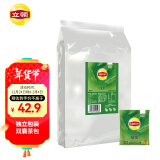 立顿（Lipton）绿茶安徽黄山160g 送礼独立袋泡双囊茶包办公室下午茶2g*80包