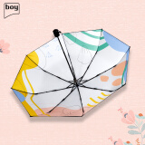 boy德国boy太阳伞女防晒防紫外线遮阳伞女生高颜值雨伞女晴雨两用伞 朵蔼