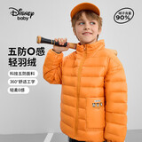 迪士尼（DISNEY）童装轻薄儿童羽绒服秋冬季新款女童外套2025新款男童宝宝冬季衣服