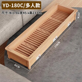 湘威 烤火箱实木取暖器家用电烤火炉烤脚取暖器电火桶火盆办公室节能省电火箱冬季烤火器学生暖脚神器 进口松木178*45*23CM豪华加边1-7人款 实木