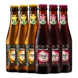 Lindemans林德曼塔洛系列啤酒礼盒250ml*6瓶 比利时进口 果味精酿 聚会送礼