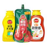 凤球唛（PHOENIX&EARTH）番茄酱新疆番茄沙司家用手抓饼意面薯条早餐蘸酱料果酱酸甜调味酱 【一次买齐】蘸料组合