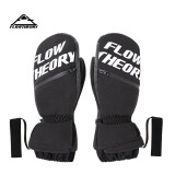 Flow Theory全掌凯夫拉滑雪手套防风防水保暖耐磨专业单双板手套