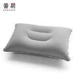 番易15Y枕头/旅行/充气A1P57-便携露营帐篷车载飞机午休午睡办公室户 充气款灰色1个