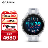 佳明（GARMIN）Forerunner965月光白心率跑步血氧铁三户外运动智能手表跑马表