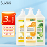 蔬果园（SukGarden）洗洁精轻松去油食品级洗涤剂果蔬餐具清洁剂宝宝餐具可用2.88kg
