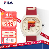 斐乐（FILA）手表女新年锦鲤配色情侣款运动时尚腕表男 FLM38-6105-040