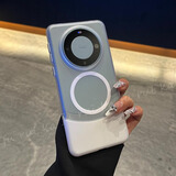 鉴百伊 上下拼插磁吸充电适用华为Mate60pro+手机壳mate70组装二合一全包大孔男女新款磨砂拼接薄款创意 【磨砂白色】创意拼接磁吸壳 华为 Mate 60 Pro