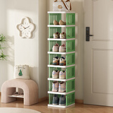 安尔雅鞋架门口多层家用简易置物架收纳柜整理架创意门口浴室宿舍简约