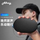 Allway PBT003便携式蓝牙音箱户外重低音炮迷你小音响小型露营野餐防水音箱HIFi音效骑行挂车音响 PBT003黑色户外低音炮