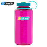 乐基因（Nalgene）美国大容量水杯户外运动健身男女夏季便携塑料水壶耐高温杯子1L