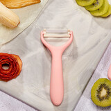 qut库特奈瓷刀削皮刀刨皮刀软皮刀纳米刀瓷刀升级陶瓷刀 库特奈瓷削皮刀-白刀粉柄