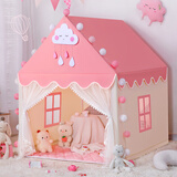 桑巴宝贝儿童帐篷室内游戏屋城堡宝宝家用玩具女孩公主小房子秘密基地小屋