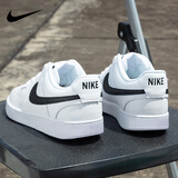 耐克（NIKE）男鞋板鞋 2025新款秋季时尚运动鞋舒适耐磨低帮运动休闲鞋滑板鞋 COURT VISION/白黑 40