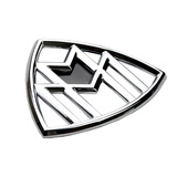 宝华宇适用2024款迈巴赫S480车标S450 GLS480原厂款车头立标后标轮毂盖 后标21-24款GLS级1个