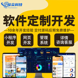 软件定制开发抖音小程序搭建h5公众号网页制作网站开发企业erp项目管理系统定制安卓APP代做电脑程序编程 软件定制开发