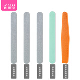 阿嚓热指甲锉/抛光条A1p201-四面抛光块指甲挫海绵美甲双面打磨砂条打磨 灰薄砂3+抛光条1+菱形海绵条 1件