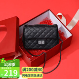 viney牛皮包包女包品牌链条包轻奢单肩斜挎包生日礼物高端送女友老婆