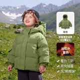 齐齐熊齐齐熊 男童羽绒服面包服儿童保暖冬装上衣宝宝白鸭绒