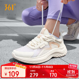 361°运动鞋女秋冬季透气跳绳轻便回弹健身休闲跑步鞋子女682322205F-2