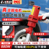 澎博动力（TURBOVOLT）电动抽油泵220v柴油泵加油机抽油机加油泵抽水泵抽油神器880W