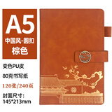 旭彤国潮笔记本本子礼盒套装故宫文创商务伴手礼纪念品精美记事本送老师生日礼物可定制LOGO