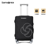 新秀丽（Samsonite）拉杆箱套24年上新旅行箱套行李箱保护套可折叠黑色大号HC1*09115