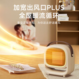 卡蛙取暖器家用电暖器暖风机小太阳办公室台式桌面暖风机取暖器迷你便携电暖炉 KW-CH10A