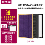 思博润 美国3M-HEPA滤材 配飞利浦空气净化器过滤网滤芯 适用飞利浦AC4372 4373 4374 4151+4153+4154
