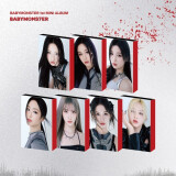 BABYMONSTER 1st MINI ALBUM [BABYMONS7ER] YG TAG ALBUM VER. (RAMI) 首张迷你专辑（京东专属复刻拍立得）