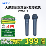 Vidda 海信  麦克风 VM5K-T 海信电视 Vidda电视定制 天籁K歌 无线麦克风 家庭KTV 双支套装