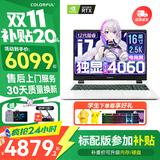 七彩虹（Colorful）七彩虹隐星P16游戏笔记本电脑将星电竞屏学生PS设计AI剪辑酷睿标压独显直连手提本畅玩 白i7-13620H 16GB 1TB定制 RTX4060电竞独显 16英寸