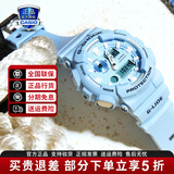 卡西欧（CASIO）男表G-SHOCK GA-2100防水黑武士运动男士手表 石英手表 【礼物】 GAX-100CSA-2A月相潮汐图显示