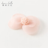 戴维贝拉（DAVE＆BELLA）儿童发饰女童宝宝洋气头饰女孩公主粉色花朵发卡春秋款