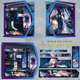 华硕（ASUS）ROG GR701 创世神机箱 吹雪机箱 EVA明日香联名台式机箱ARGB灯板全塔定制机箱翻毛皮白色机箱 流萤主题（渐变黑创世神+灯板）