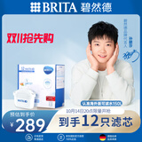 碧然德(BRITA)滤水壶滤芯 Maxtra+多效滤芯12只装 过滤器净水器 家用净水器滤芯 孙颖莎推荐 可滤水150L