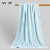 GGT日本浴巾男士洗澡吸水速干大浴巾毛巾成人不掉毛女 80*200 空色