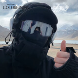 colore.in骑行眼镜墨镜男户外运动太阳镜女超轻防晒防风登山户外运动护目镜 黑框灰片【大框】 高清偏光