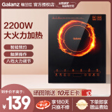 格兰仕（Galanz） 家用大功率电磁炉炒锅定时预约炒菜蒸煮煎炸八档火力调节多功能火锅炉 电磁炉2118K