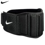 耐克（NIKE）护腰举重腰带健身腰带深蹲男士运动健美硬拉INTENSITY训练护腰带保暖健身器 黑色N0000008091 M腰围76-91.5cm