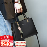 viney牛皮包包女包斜挎妈妈包中年单肩手提大包生日礼物高端送女友母亲