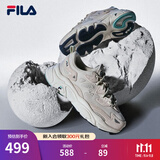 FILA斐乐女鞋跑步鞋情侣同款老爹鞋MARS火星鞋男鞋休闲运动鞋 【女款】奶白/木薯粉-GT 35.5