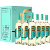 张裕法露 贵人香干白葡萄酒 750ml*6整箱 聚会 国产送礼 订婚