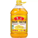 鲁花 食用油 5S 物理压榨 压榨一级 花生油 4L