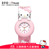 正港（ZGO）儿童手表3-6岁女孩幼儿宝宝hellokitty玩具卡通电子手表 307
